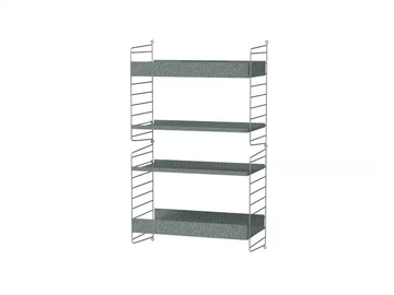 OUTDOOR C - Galvanized steel garden cabinet by String Furniture - view 2